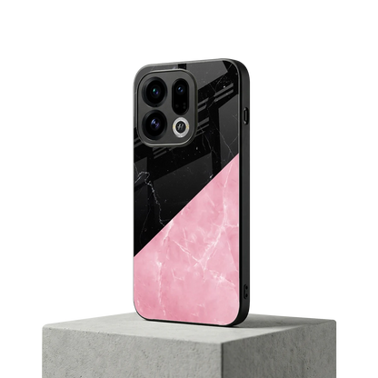 Obsidian Rose oppo find x9 mobile cover | shockproof glass phone case