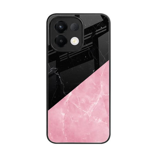 Obsidian Rose back phone cover | glass case for oppo k13 5g