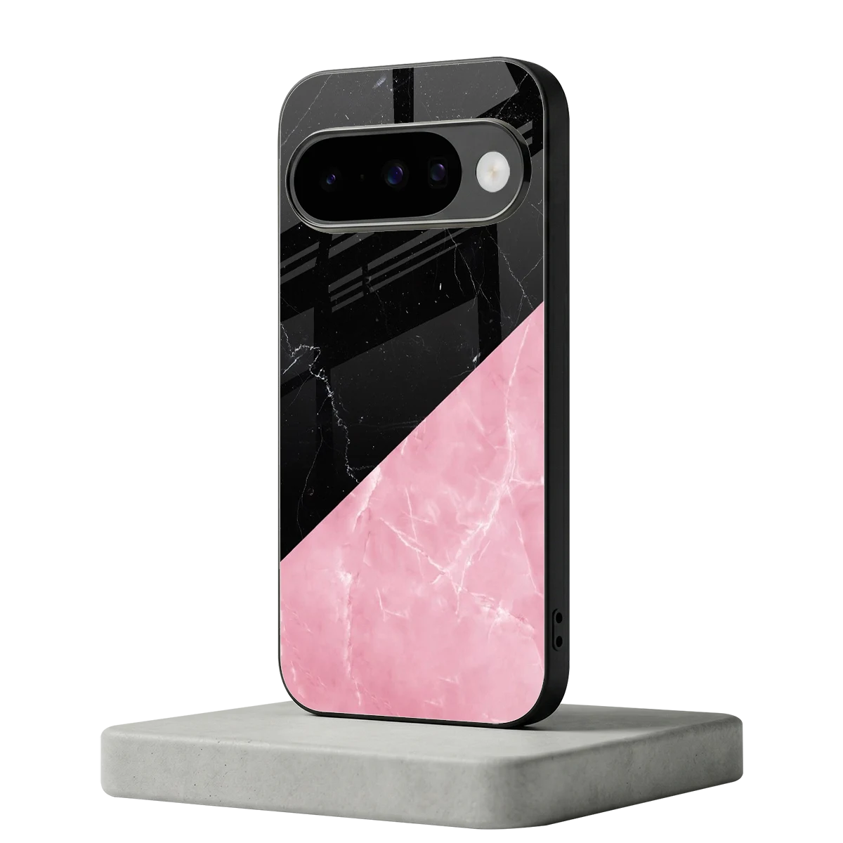 Obsidian Rose google pixel 10 mobile cover | shockproof glass phone case