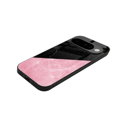 Obsidian Rose stylish phone case for google pixel 10 | glossy glass and slim fit