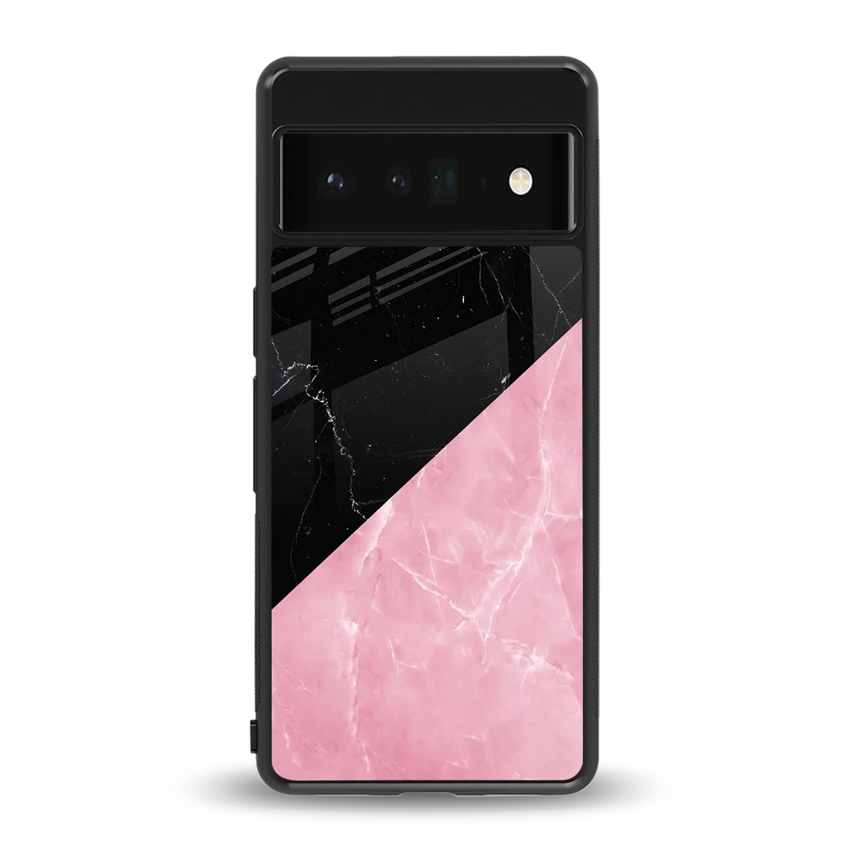 Obsidian Rose back phone cover | glass case for google pixel 6 pro