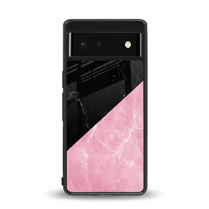 Obsidian Rose back phone cover | glass case for google pixel 6