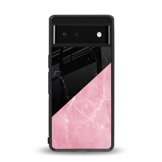 Obsidian Rose back phone cover | glass case for google pixel 6