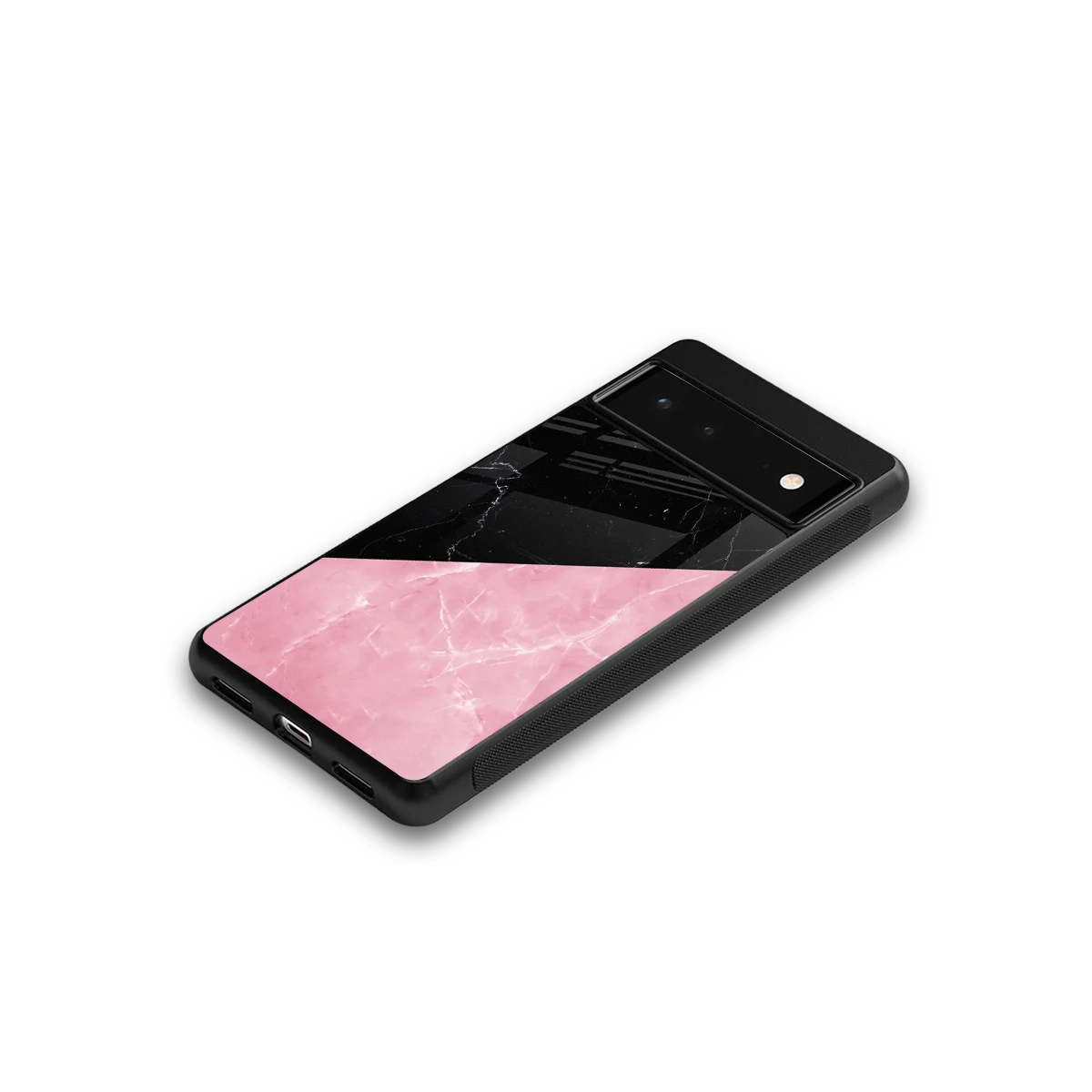 Obsidian Rose google pixel 6 mobile cover | shockproof glass phone case