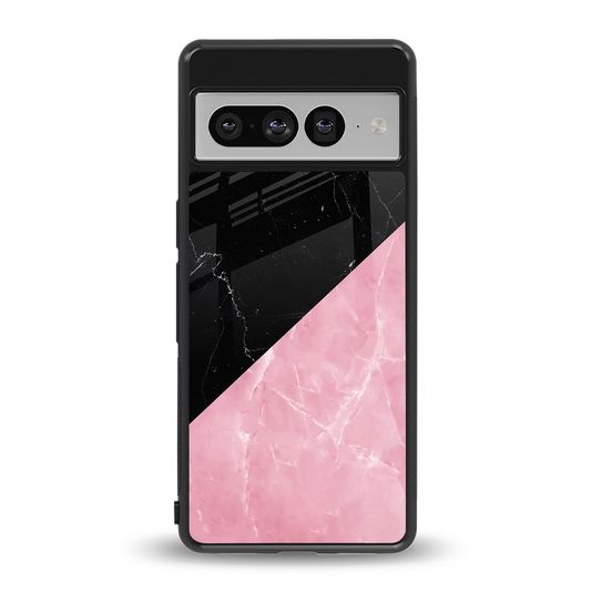Obsidian Rose back phone cover | glass case for google pixel 7 pro