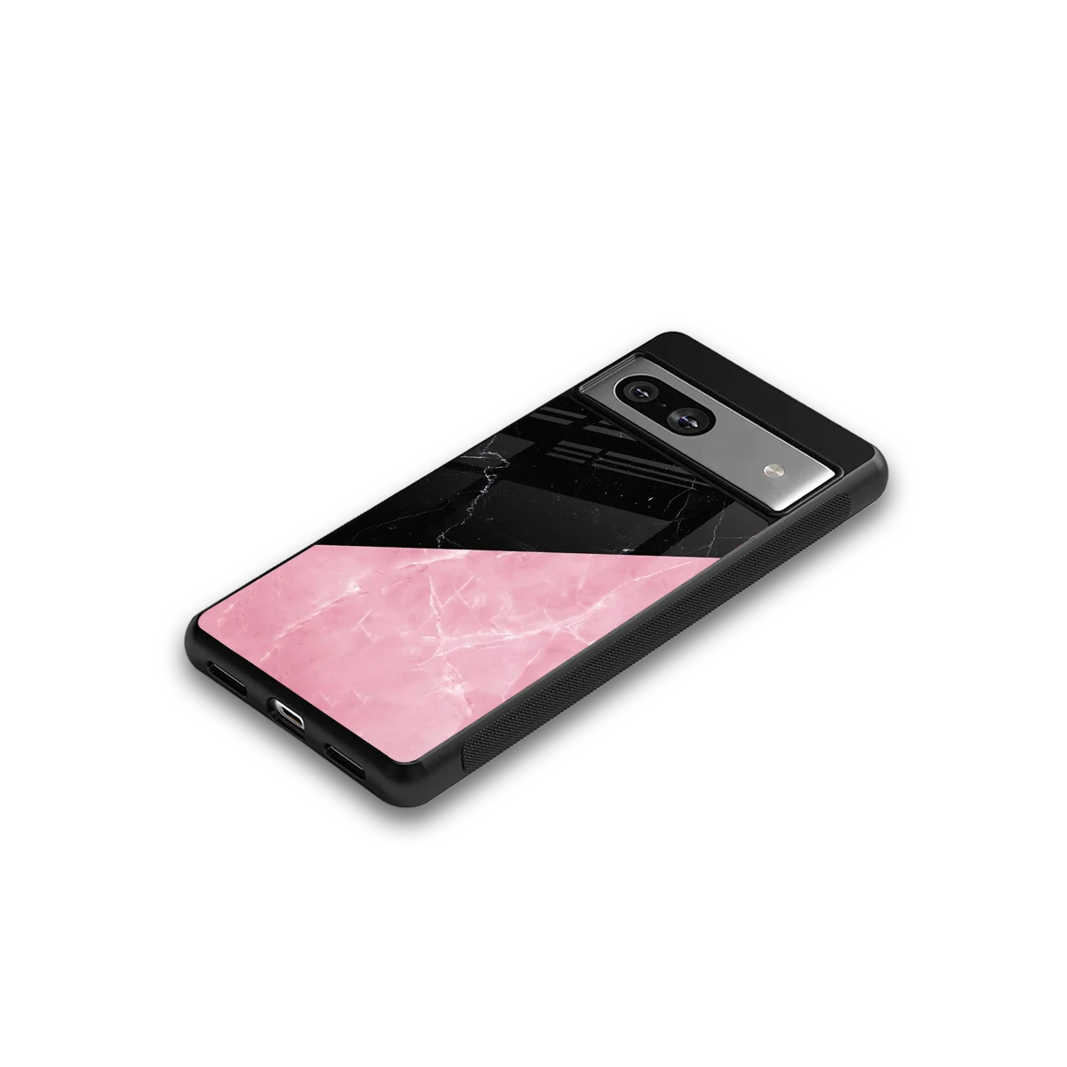 Obsidian Rose google pixel 7a mobile cover | shockproof glass phone case