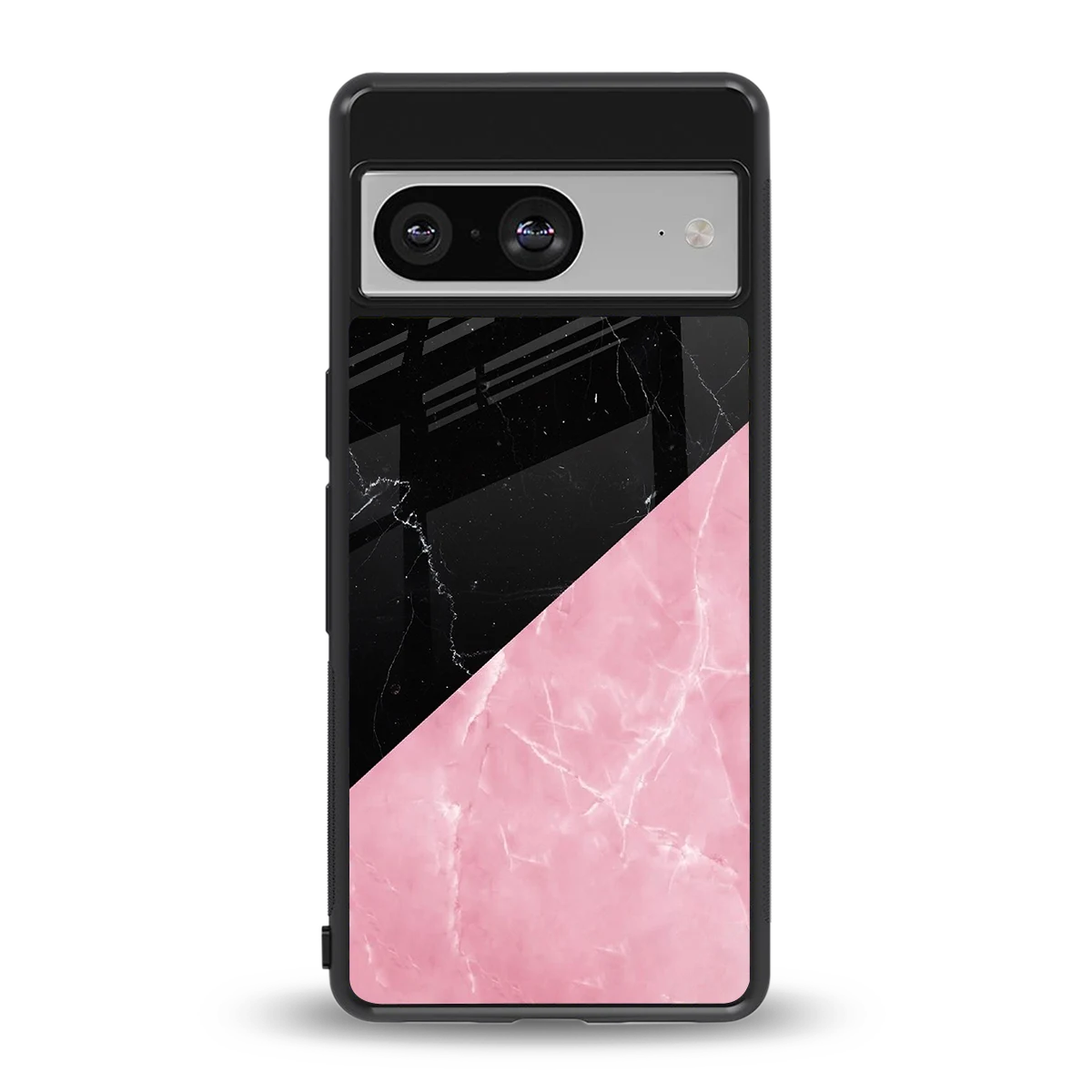 Obsidian Rose back phone cover | glass case for google pixel 8