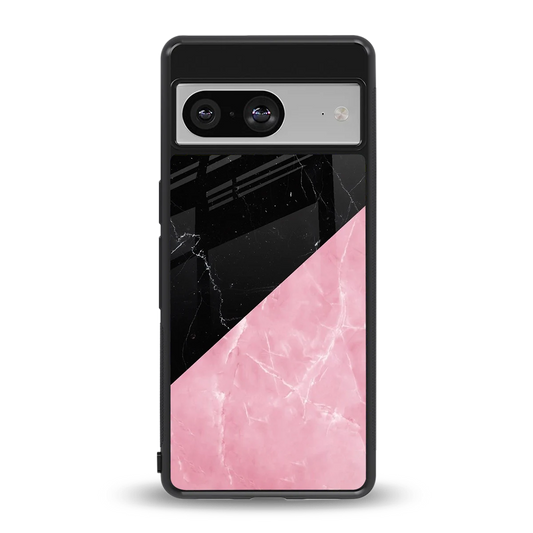 Obsidian Rose back phone cover | glass case for google pixel 8