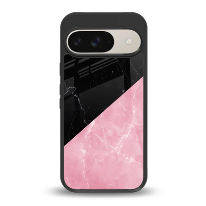 Obsidian Rose back phone cover | glass case for google pixel 9