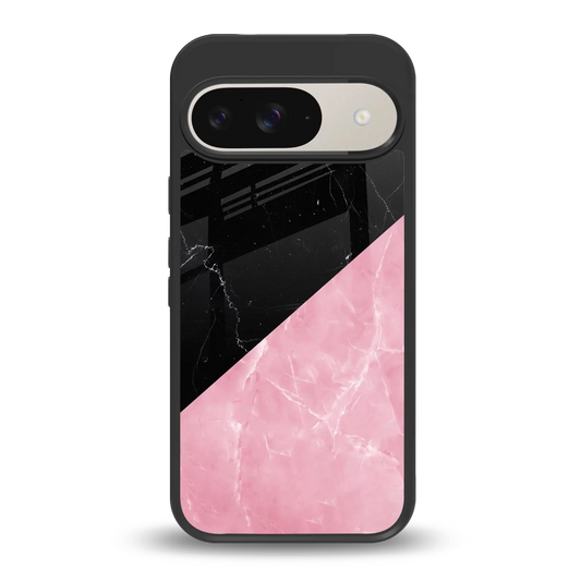 Obsidian Rose back phone cover | glass case for google pixel 9