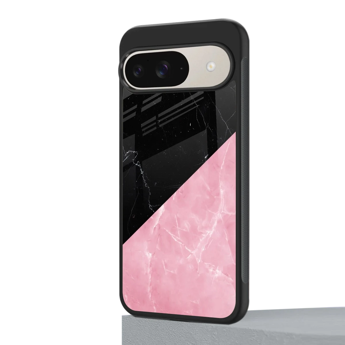 Obsidian Rose google pixel 9 mobile cover | shockproof glass phone case
