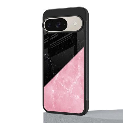 Obsidian Rose google pixel 9 mobile cover | shockproof glass phone case