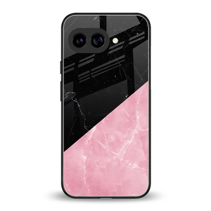 Obsidian Rose back phone cover | glass case for google pixel 9a