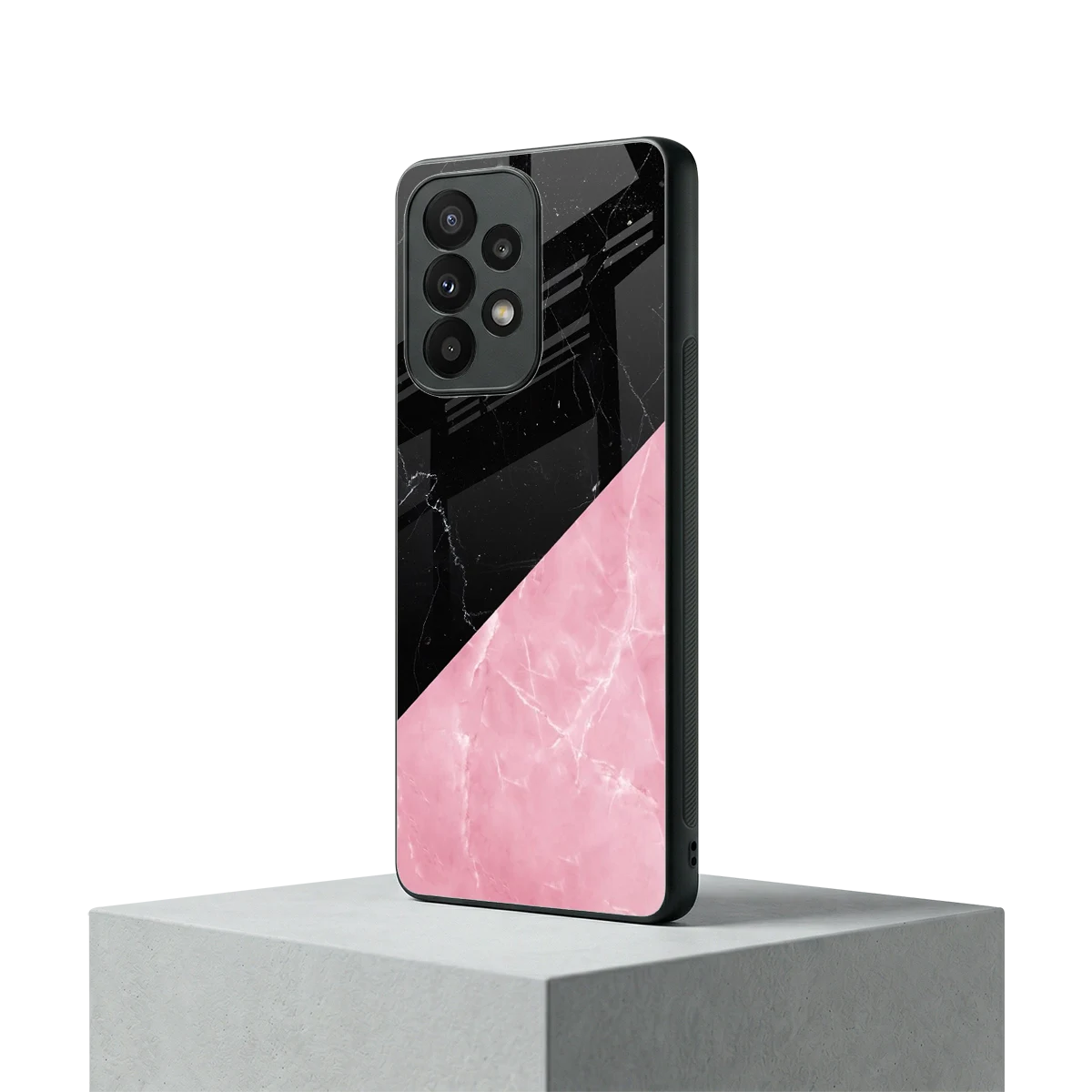 Obsidian Rose samsung galaxy a23 mobile cover | shockproof glass phone case