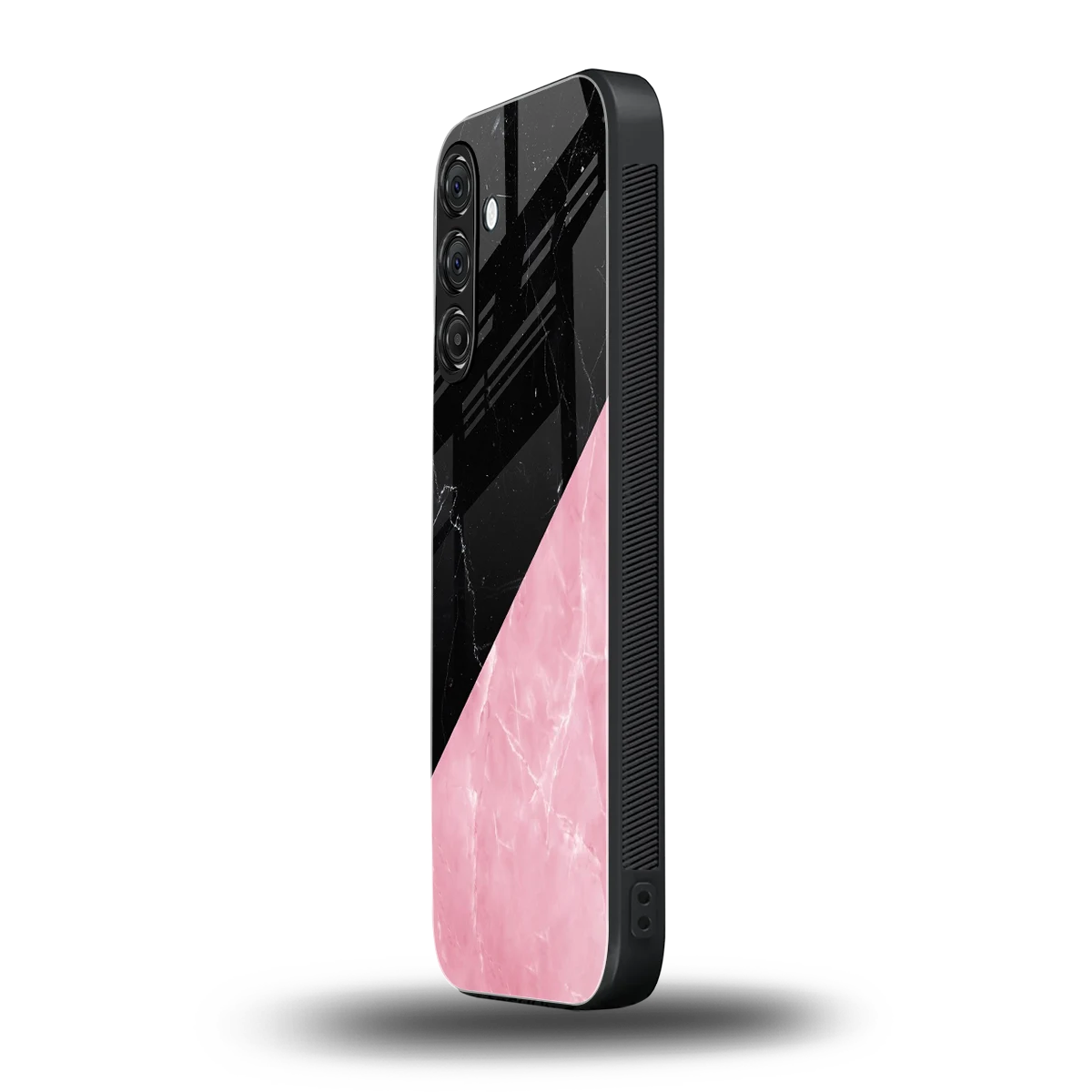 Obsidian Rose samsung galaxy a55 5g mobile cover | shockproof glass phone case