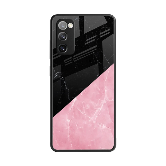 Obsidian Rose back phone cover | glass case for samsung galaxy s20 fe