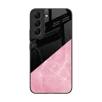 Obsidian Rose back phone cover | glass case for samsung galaxy s22