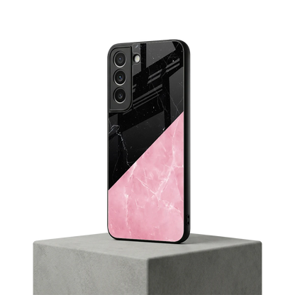 Obsidian Rose samsung galaxy s22 mobile cover | shockproof glass phone case