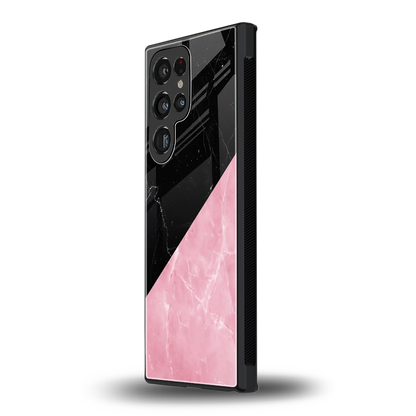 Obsidian Rose samsung galaxy s24 ultra mobile cover | shockproof glass phone case