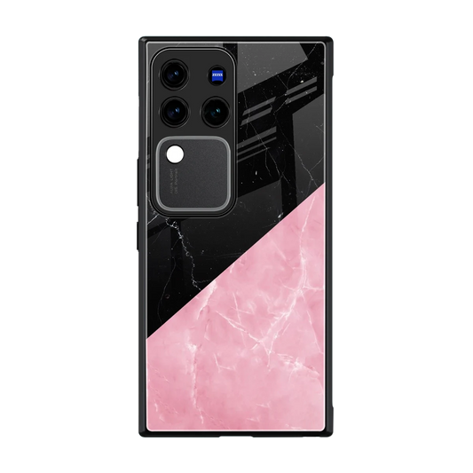 Obsidian Rose back phone cover | glass case forvivo v30 pro