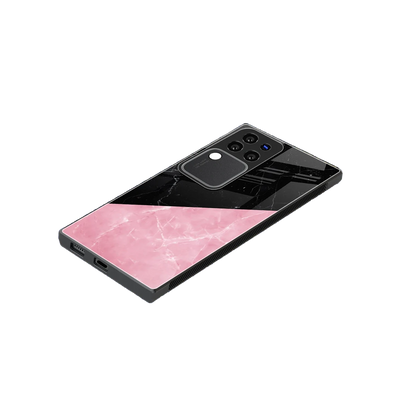 Obsidian Rose stylish phone case forvivo v30 pro | glossy glass and slim fit