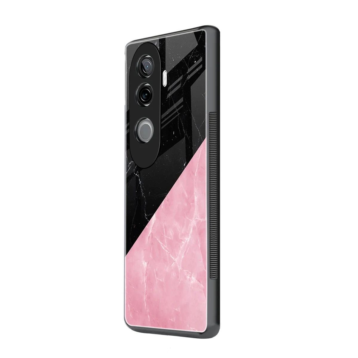 Obsidian Rose vivo v40e mobile cover | shockproof glass phone case