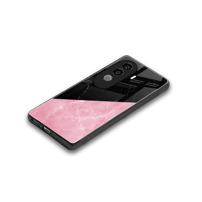Obsidian Rose stylish phone case for vivo v40e | glossy glass and slim fit