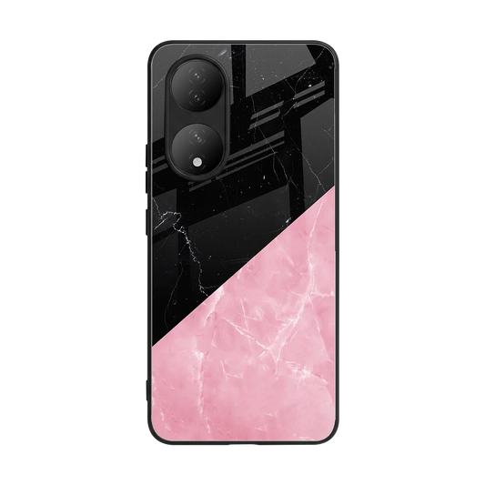 Obsidian Rose back phone cover | glass case for Vivo-y100