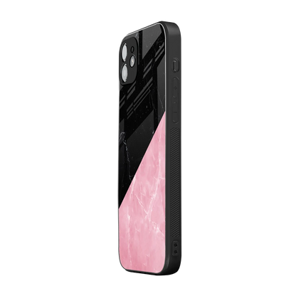Obsidian Rose iphone 12 mobile cover | shockproof glass phone case