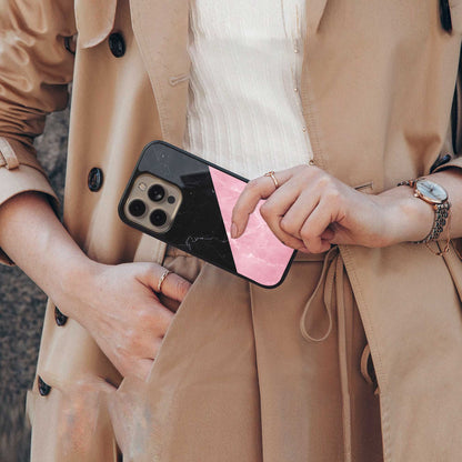 Obsidian Rose Phone Case for Iphone 16 | Glass Case