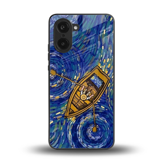Ocean Voyage back phone cover | glass case for oneplus nord ce5 5g