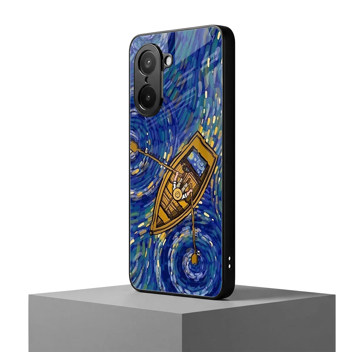 Ocean Voyage oneplus nord ce5 5g mobile cover | shockproof glass phone case