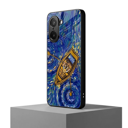 Ocean Voyage oneplus nord ce5 5g mobile cover | shockproof glass phone case