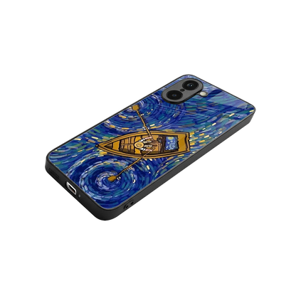 Ocean Voyage stylish phone case for oneplus nord ce5 5g | glossy glass and slim fit