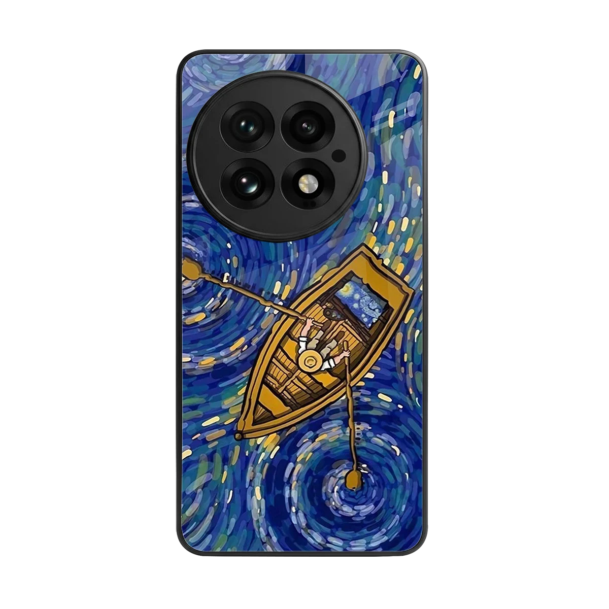 Ocean Voyage back phone cover | glass case for oneplus 13