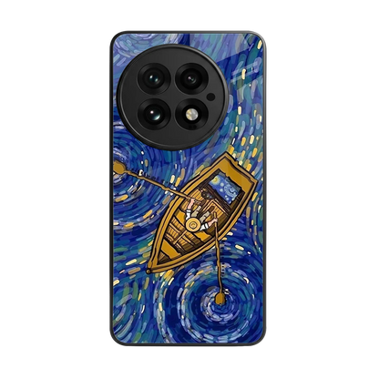 Ocean Voyage back phone cover | glass case for oneplus 13