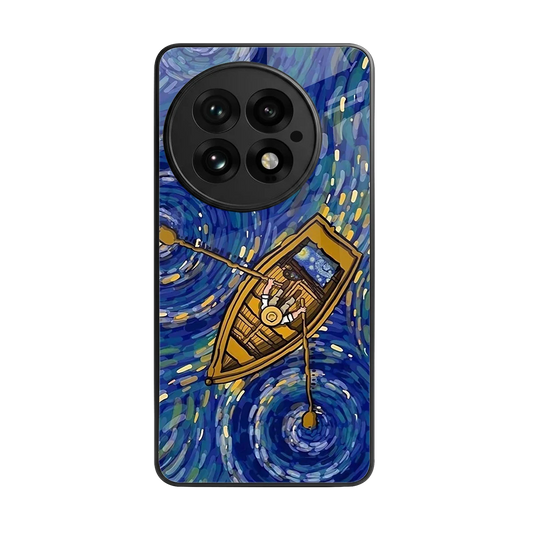 Ocean Voyage back phone cover | glass case for oneplus 13