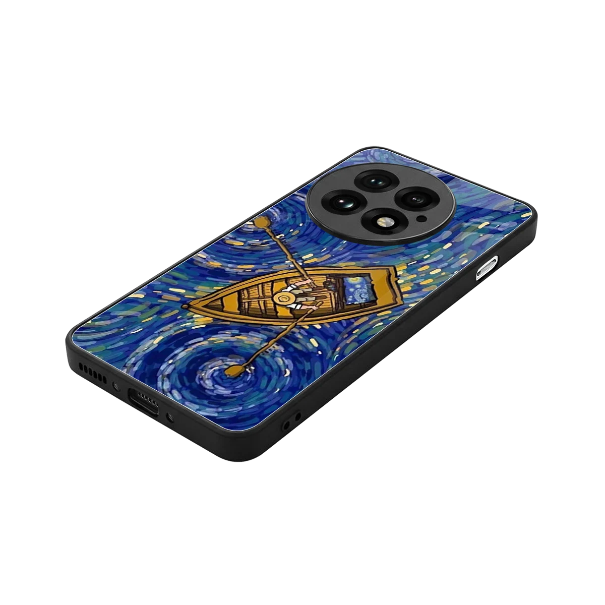 Ocean Voyage stylish phone case for oneplus 13 | glossy glass and slim fit