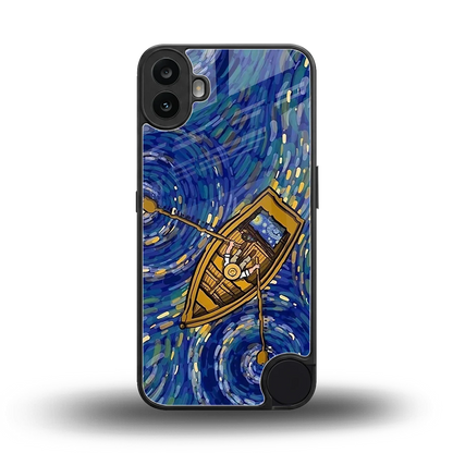 Ocean Voyage back phone cover | glass case for cmf nothing phone 1