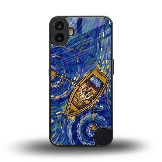 Ocean Voyage back phone cover | glass case for cmf nothing phone 1
