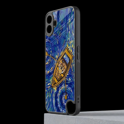 Ocean Voyage cmf nothing phone 1 mobile cover | shockproof glass phone case