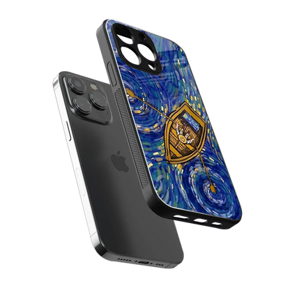 Ocean Voyage sleek iphone 14 pro max cover with tempered glass back and TPU edges