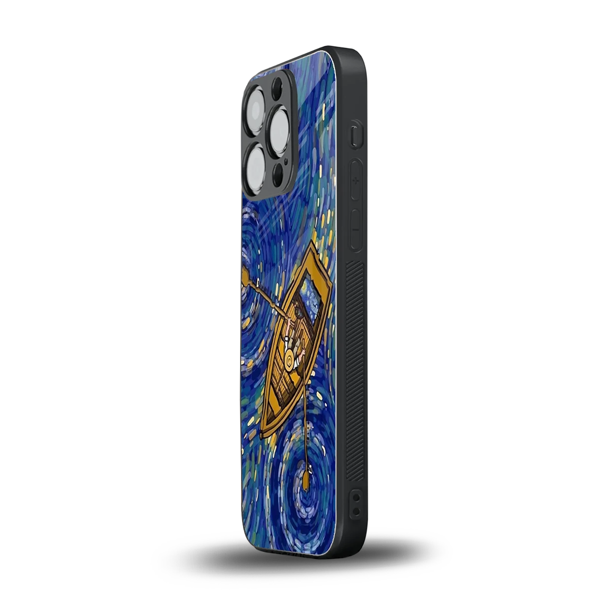 Ocean Voyage iphone 12 pro mobile cover | shockproof glass phone case