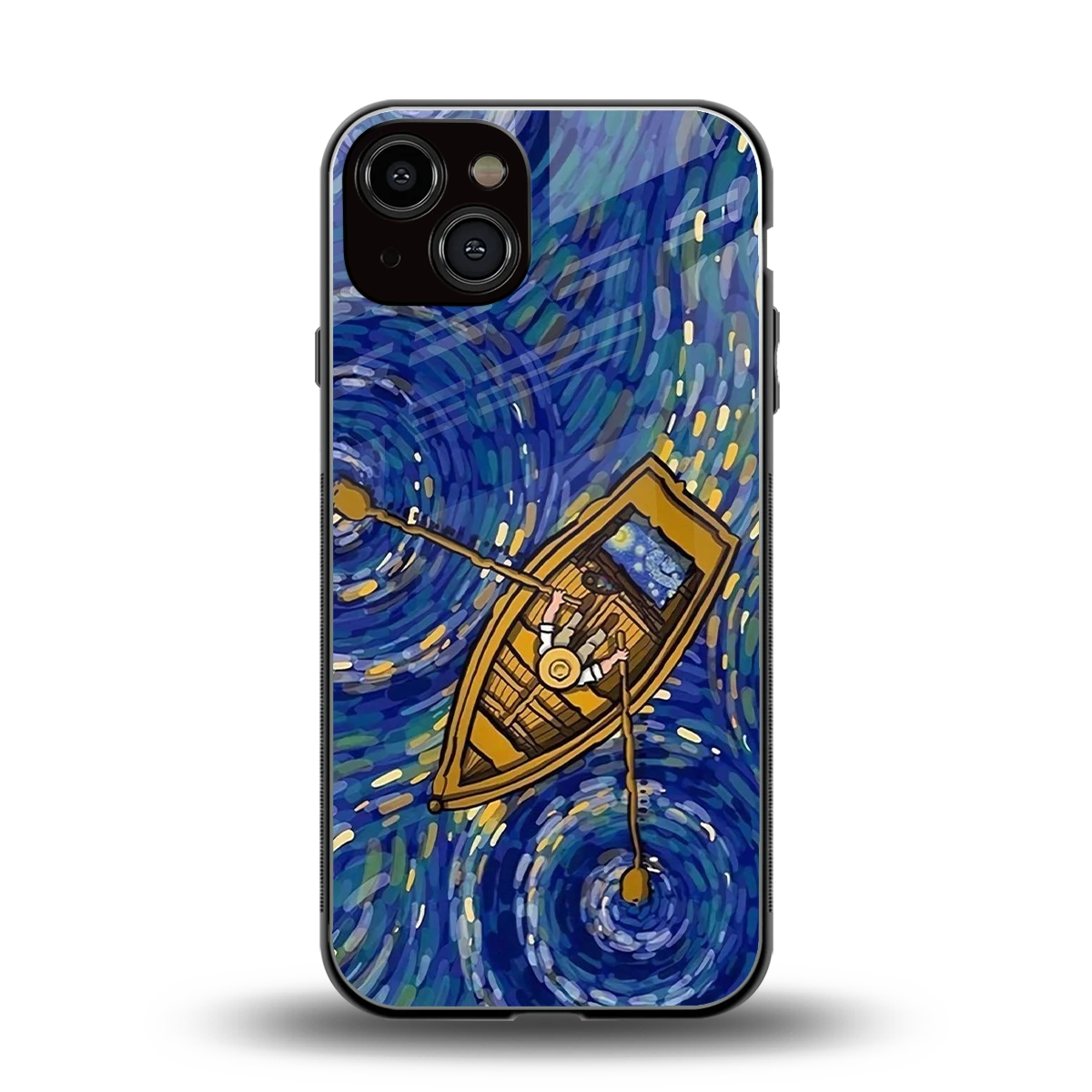 Ocean Voyage back phone cover | glass case for iphone 14