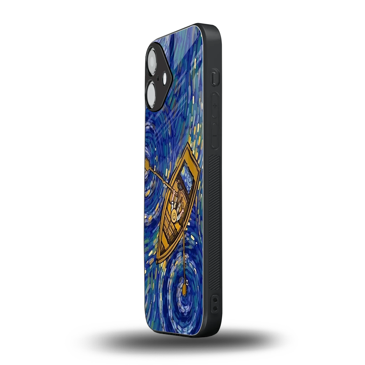 Ocean Voyage iphone 16 plus mobile cover | shockproof glass phone case