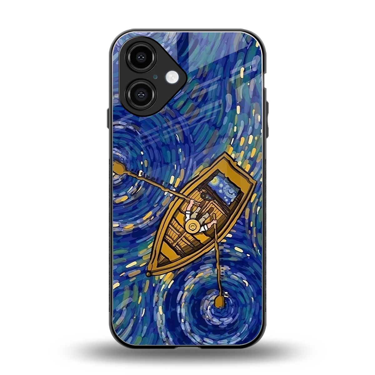 Ocean Voyage back phone cover | glass case for iphone 16