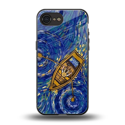 Ocean Voyage back phone cover | glass case for iphone 17e