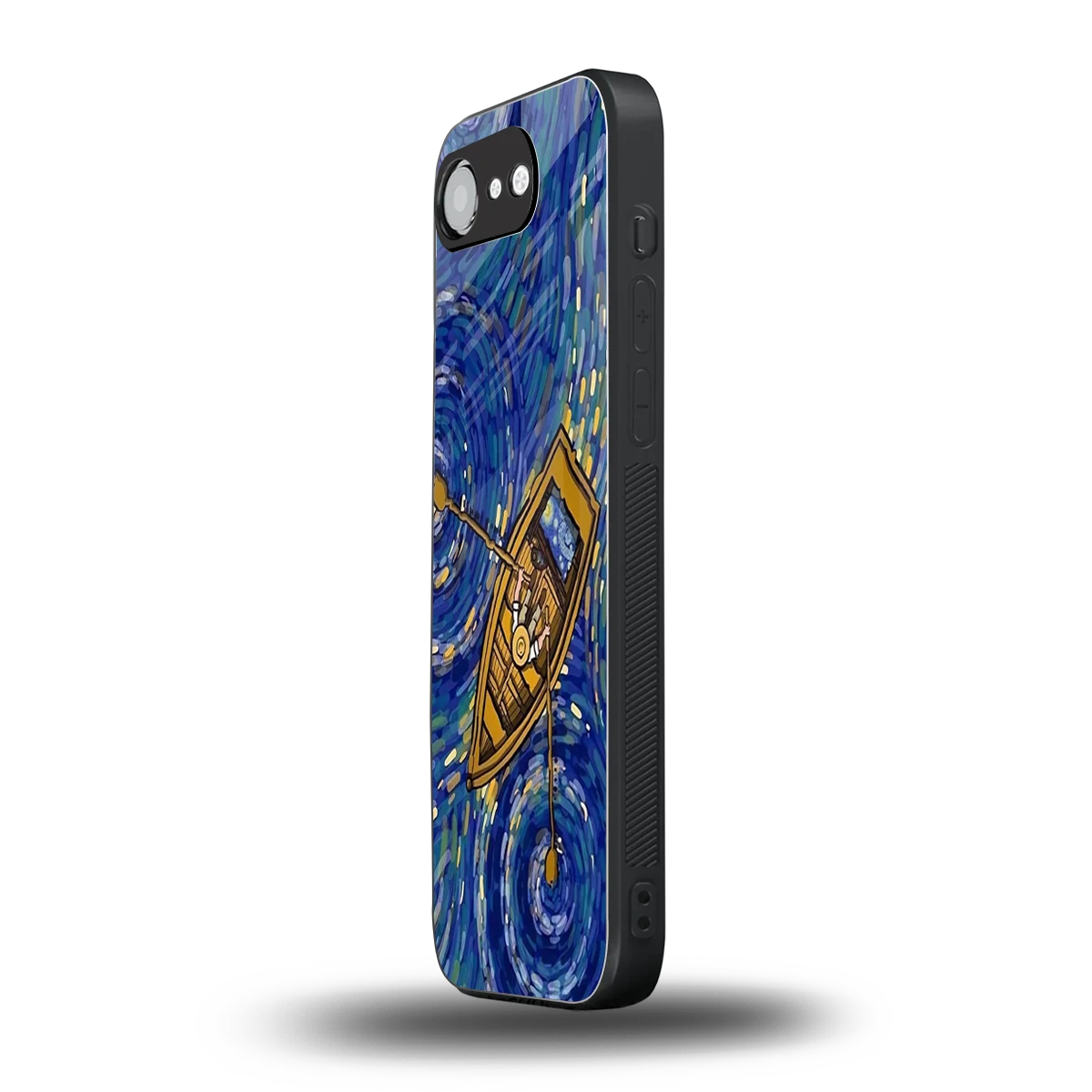 Ocean Voyage iphone 17e mobile cover | shockproof glass phone case