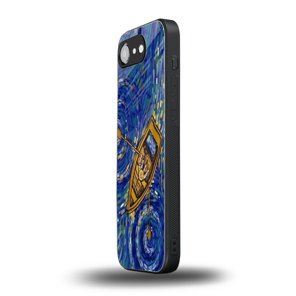 Ocean Voyage iphone 17e mobile cover | shockproof glass phone case