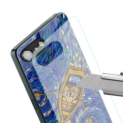 Ocean Voyage stylish phone case for iphone 16e | glossy glass and slim fit
